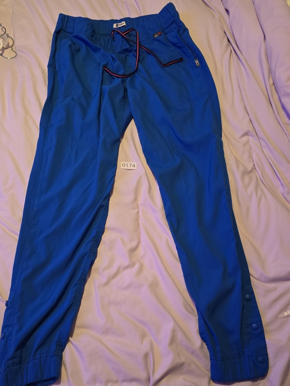 Koi LITE large Tall Joggers Royal Blue